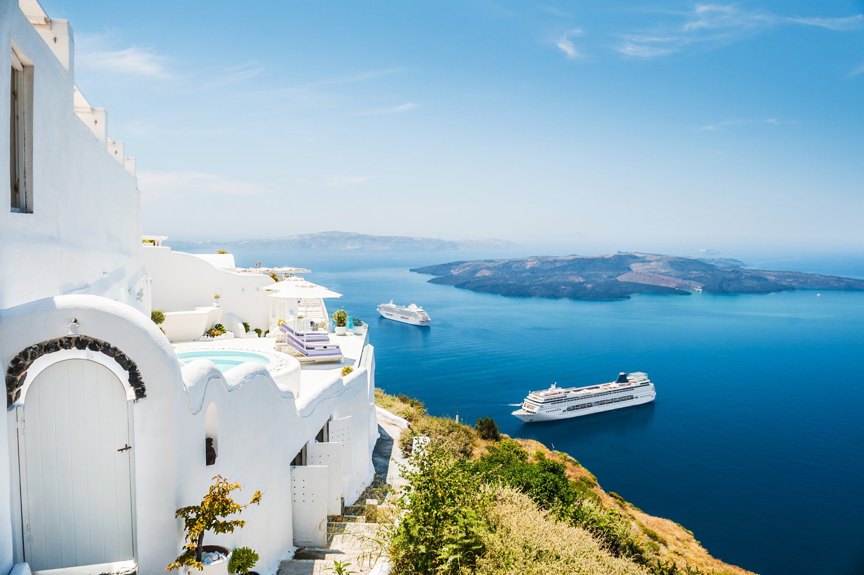 Греция красивые места для