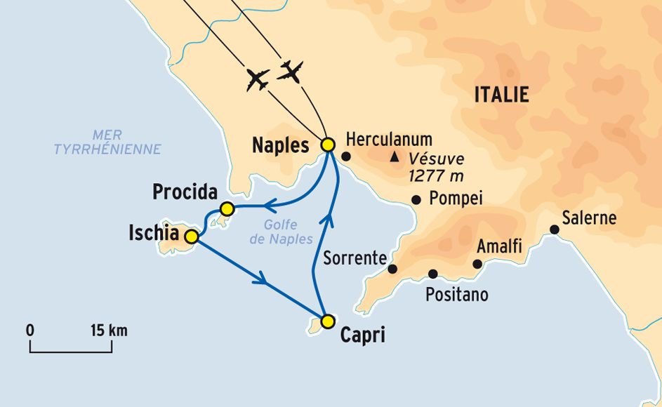 Неаполитанская ривьера (тирренское море). острова искья, капри