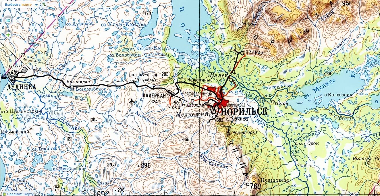 Норильск. где находится на карте россии, достопримечательности, фото города
