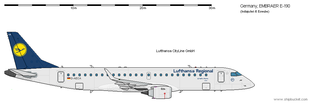 Схема салона самолета эмбраер 190