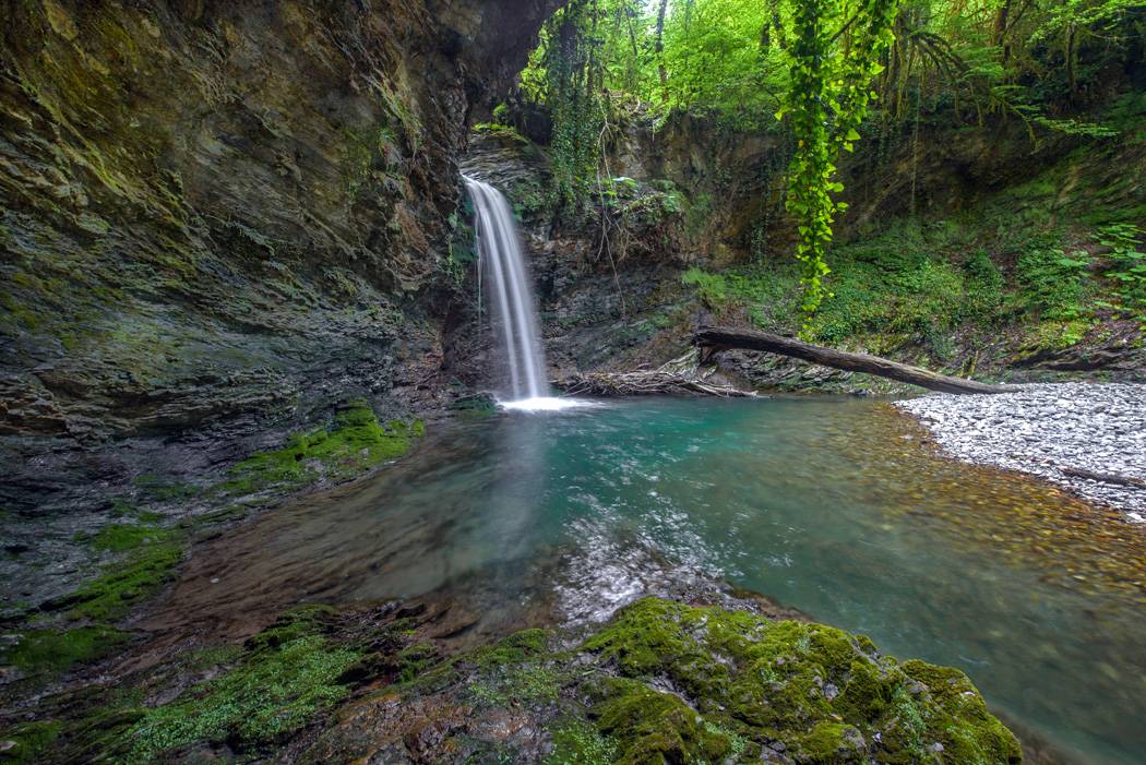 Ажекский водопад Сочи