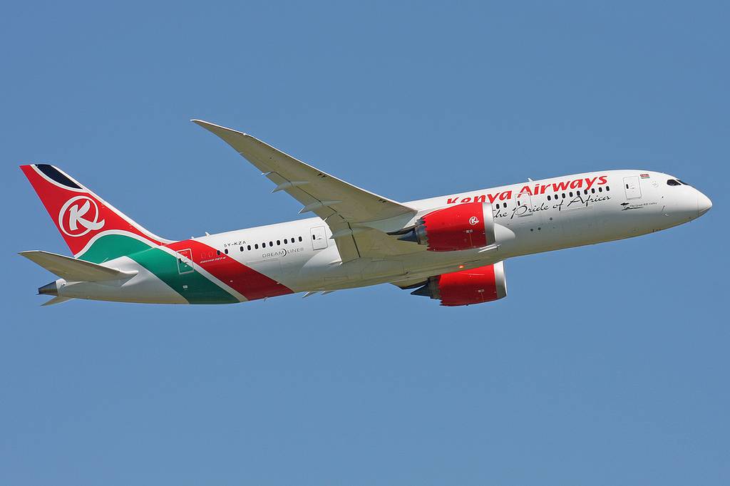 Национальная авиакомпания Кении «Kenya Airways»