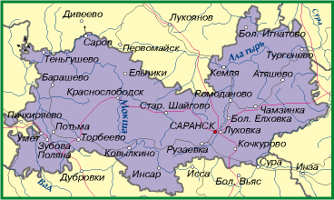 Количество жителей саранск численность населения. фото и карты.