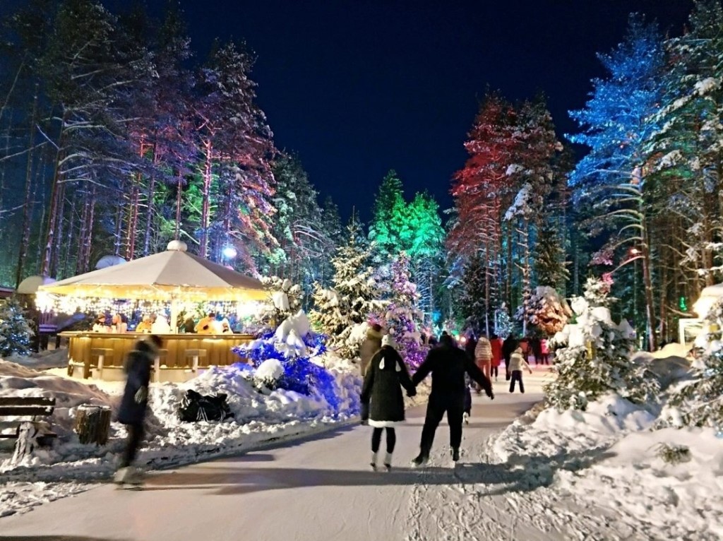 Зимние праздники в «охта-парке»