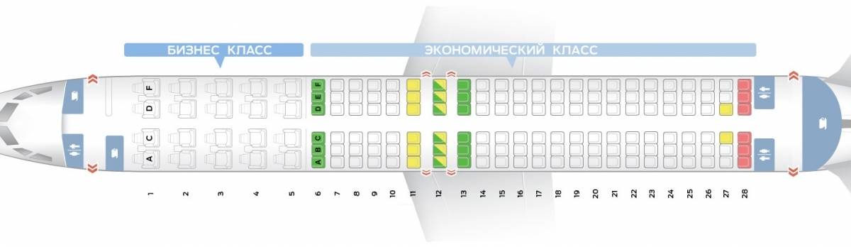 Cхема салона boeing 737-800 аэрофлот: лучшие места