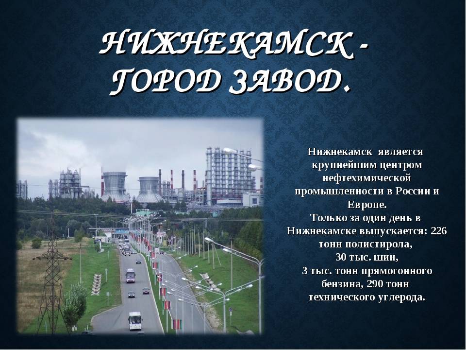 611,история города нижнекамск: кратко