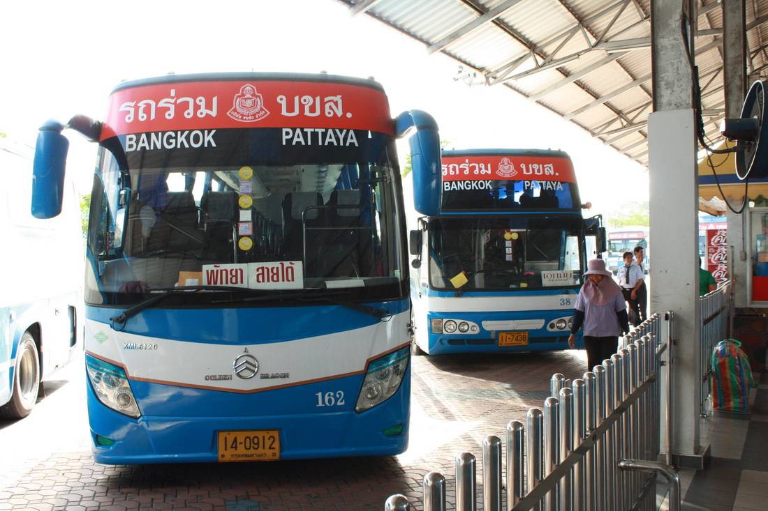 Как добраться из аэропорта бангкока в паттайю на автобусе, такси...