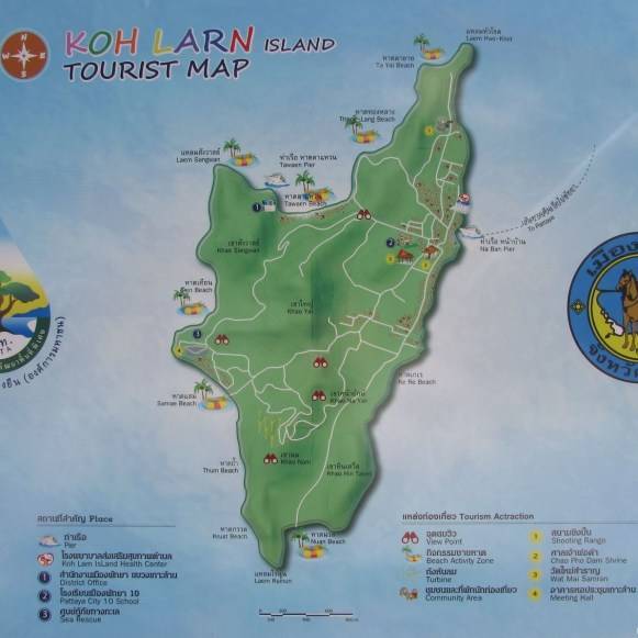 Остров ко лан в таиланде: отели, еда, карта острова ко лан