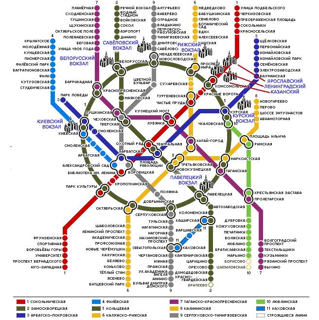 Как добраться от метро комсомольская до красной площади?