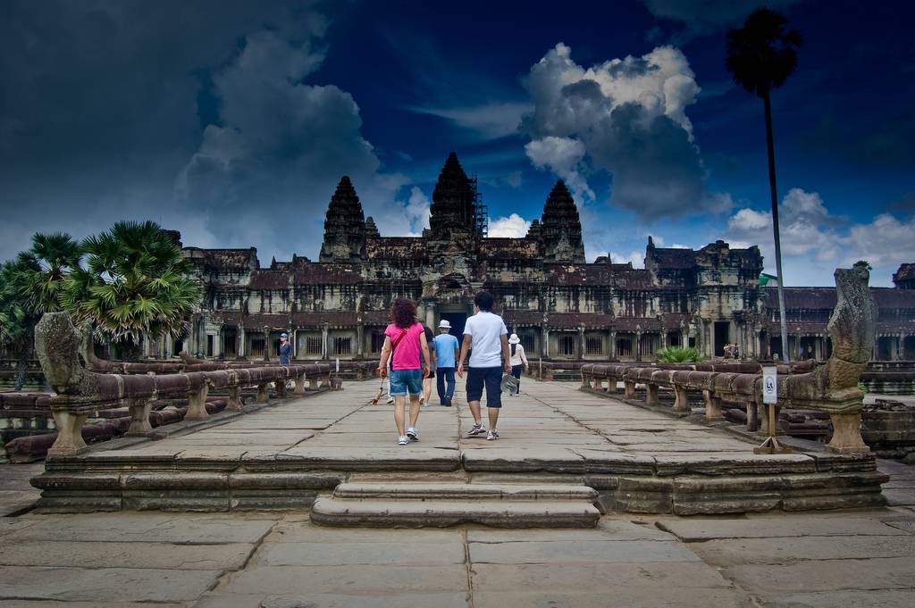История камбоджи, эпоха ангкора, королевство кхмеров, кхмерская республка
