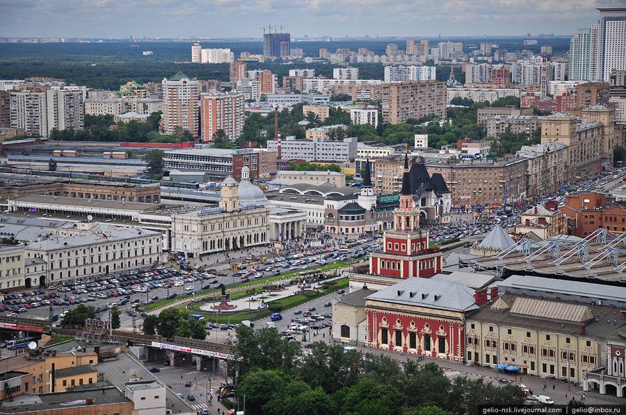 Площадь трех вокзалов (Москва) — какие вокзалы расположены