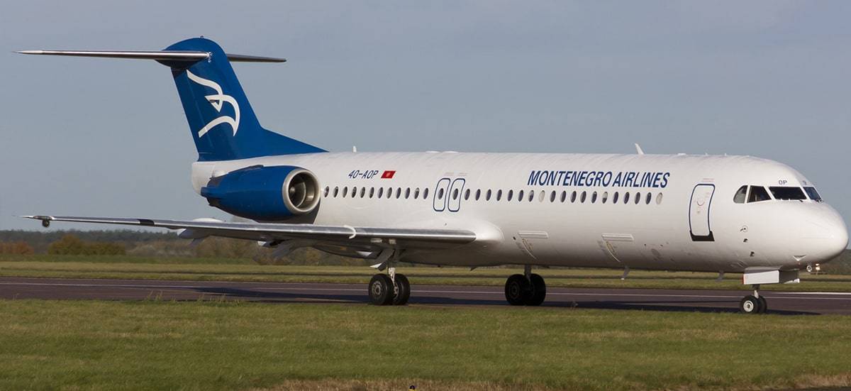 Национальная авиакомпания «Montenegro airlines» — флагман гражданской авиации Черногории