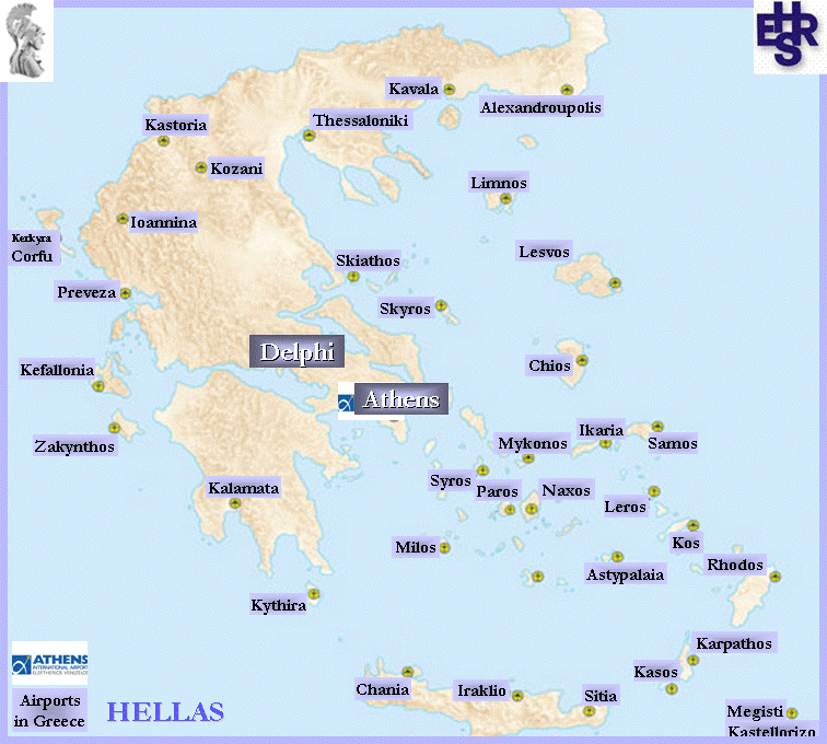 Международные аэропорты на карте греции: халкидики, салоники, gpa, крит (сезон 2023)