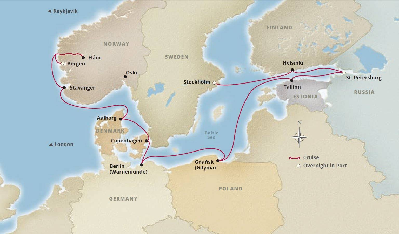 Круизы по балтике — тонкости туризма
