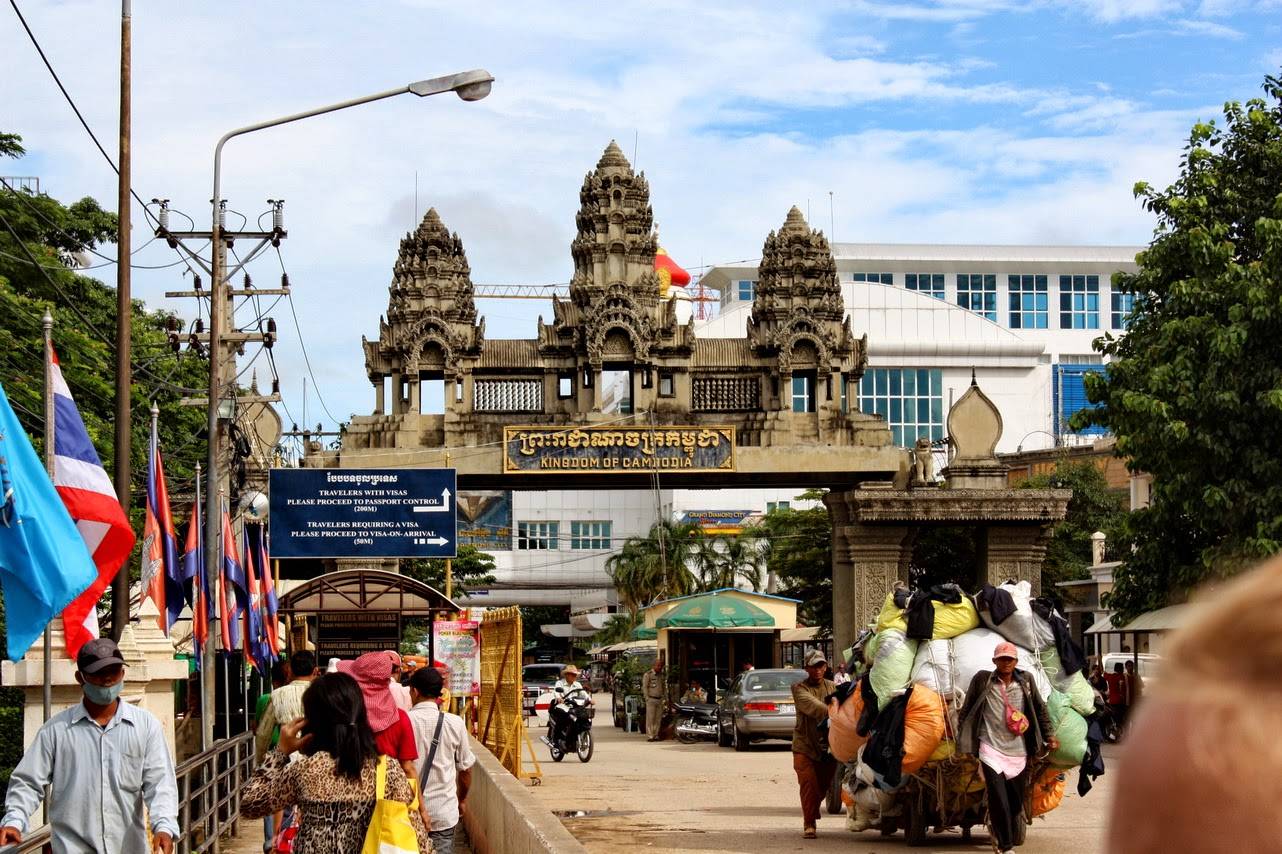 Как добраться в камбоджу через таиланд