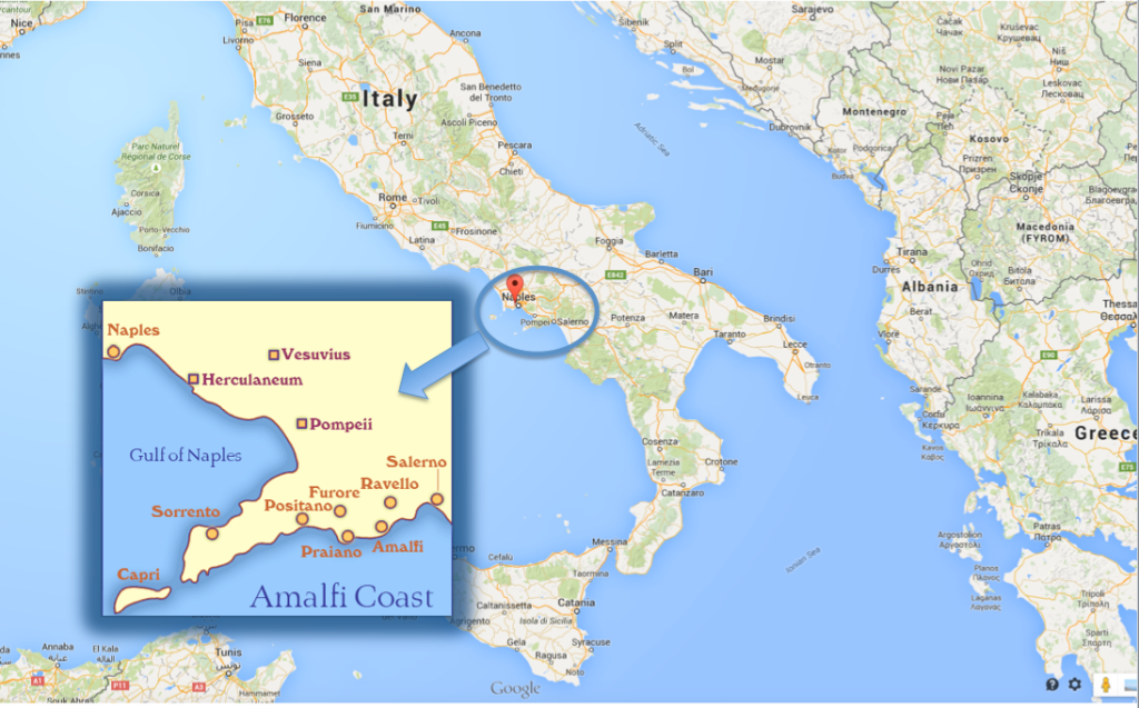 О городе позитано в италии: место на карте, достопримечательности, отдых
