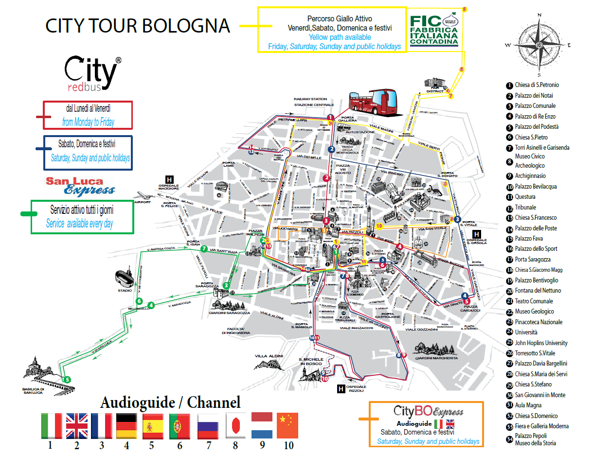 Болонья: описание аэропорта, расположение, маршруты на карте