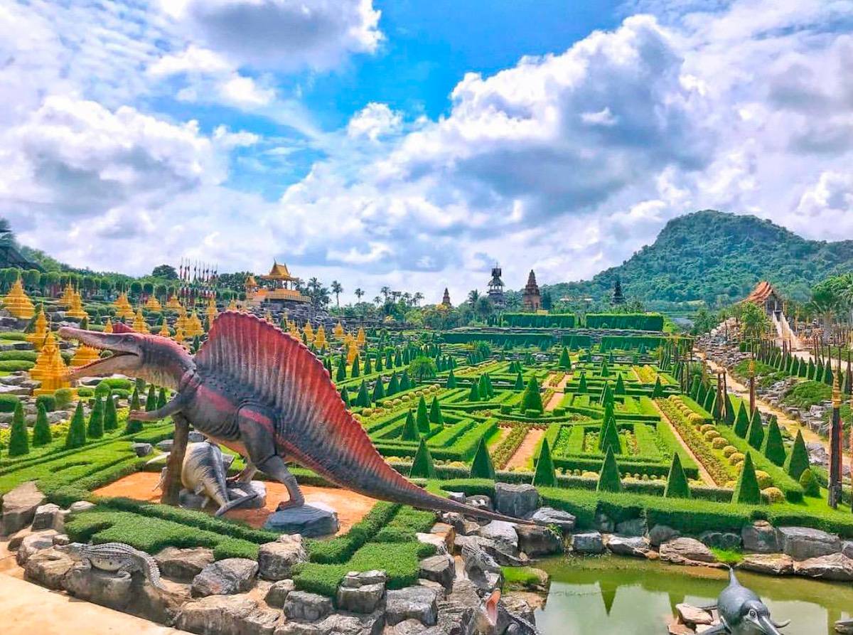 Тропический парк нонг нуч - азиатский версаль в сердце таиланда | разумный туризм | дзен