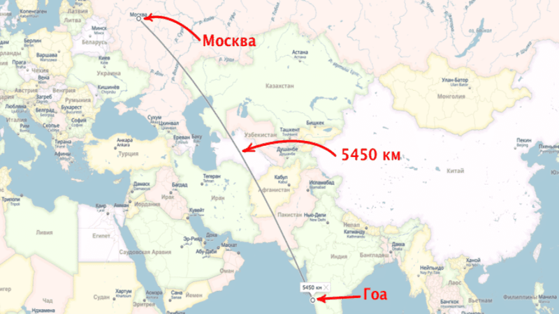 На самолете сколько час. Москва Гоа. Москва Гоа маршрут полета. Москва Гоа перелет. Маршрут самолета Москва Гоа.