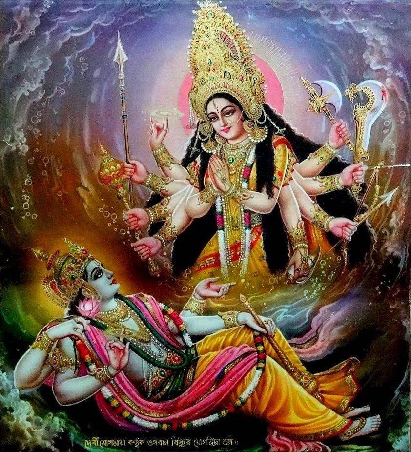 Богиня сати - испепеляющая сила любви к богу