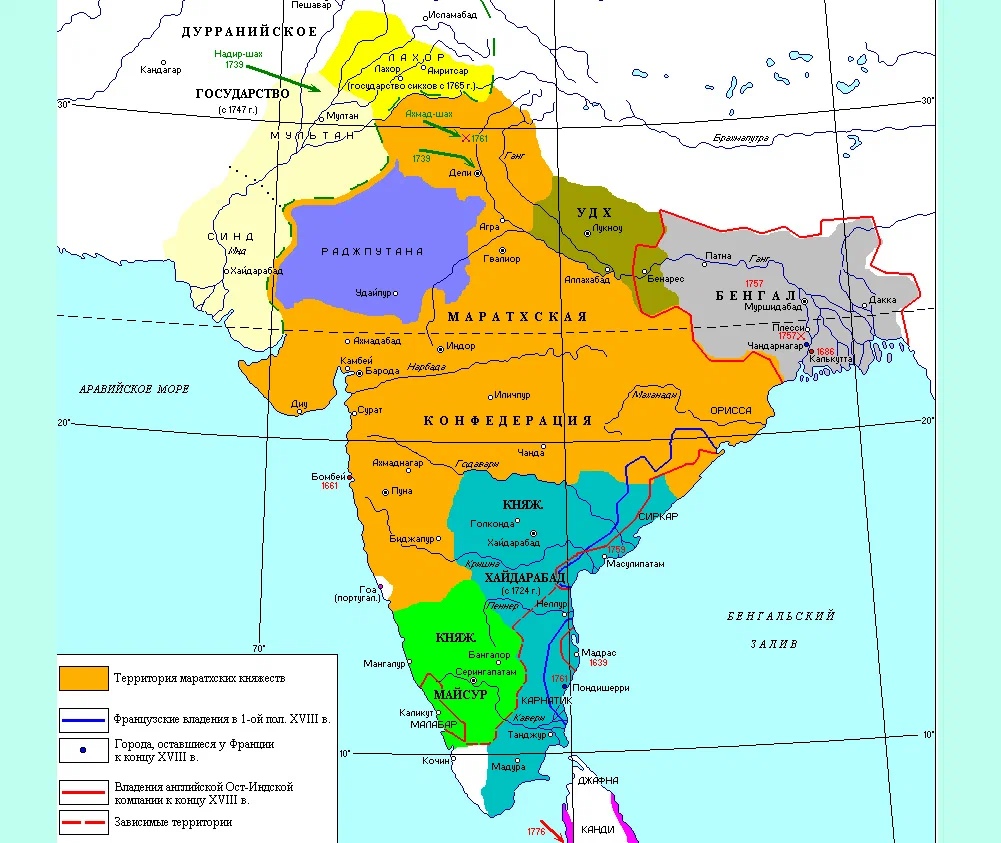 Страны востока - индия в xvi—xix веках. захват индии англией. народное восстание 1857-1859 гг.