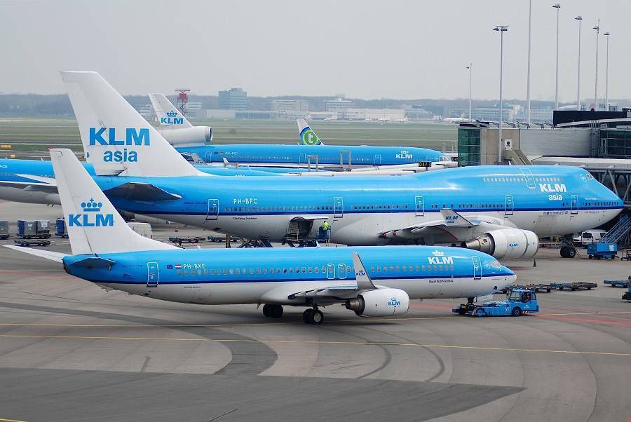 Голландская авиакомпания klm (koninklijke luchtvaart maatschappij, королевская авиационная компания)