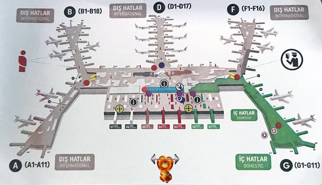 Аэропорт ататюрк в стамбуле: фото и схема аэропорта. как добраться до аэропорта ататюрк - 2021 - страница 7
