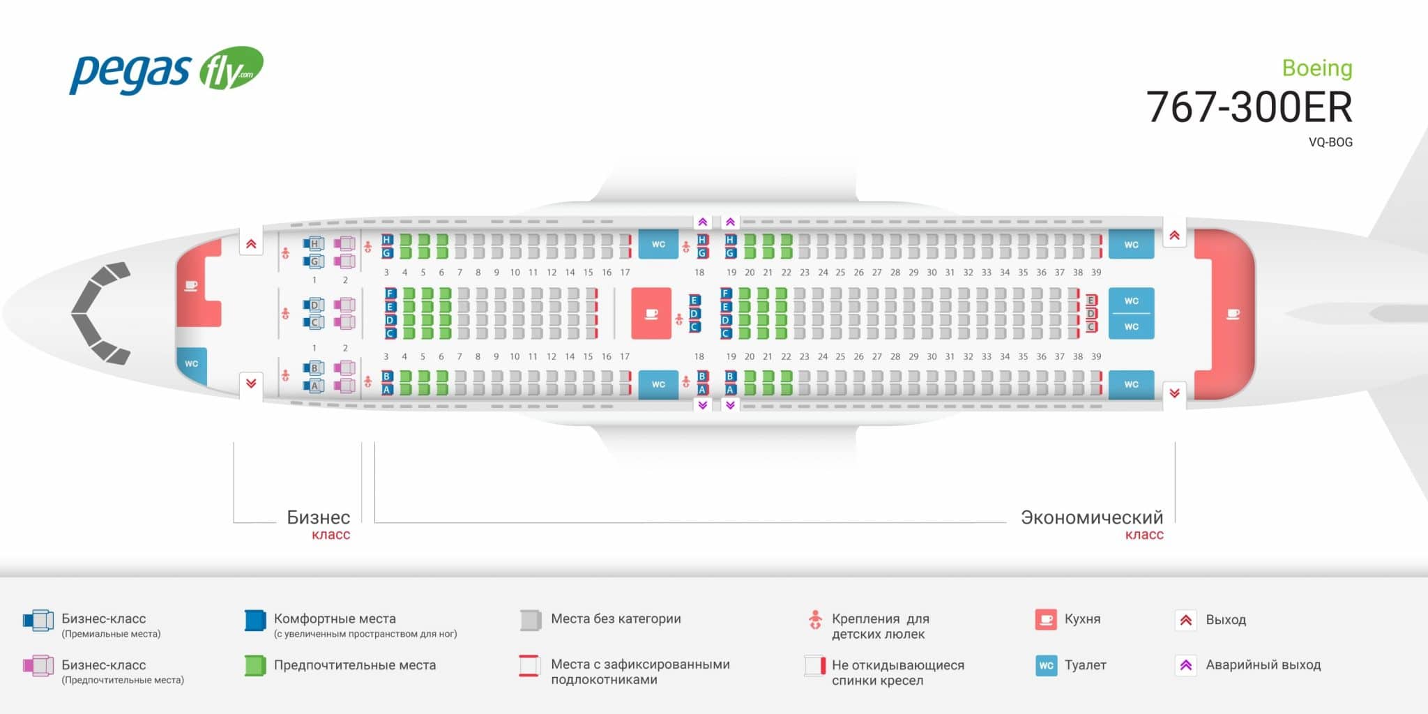 Боинг 777 200 схема салона пегас
