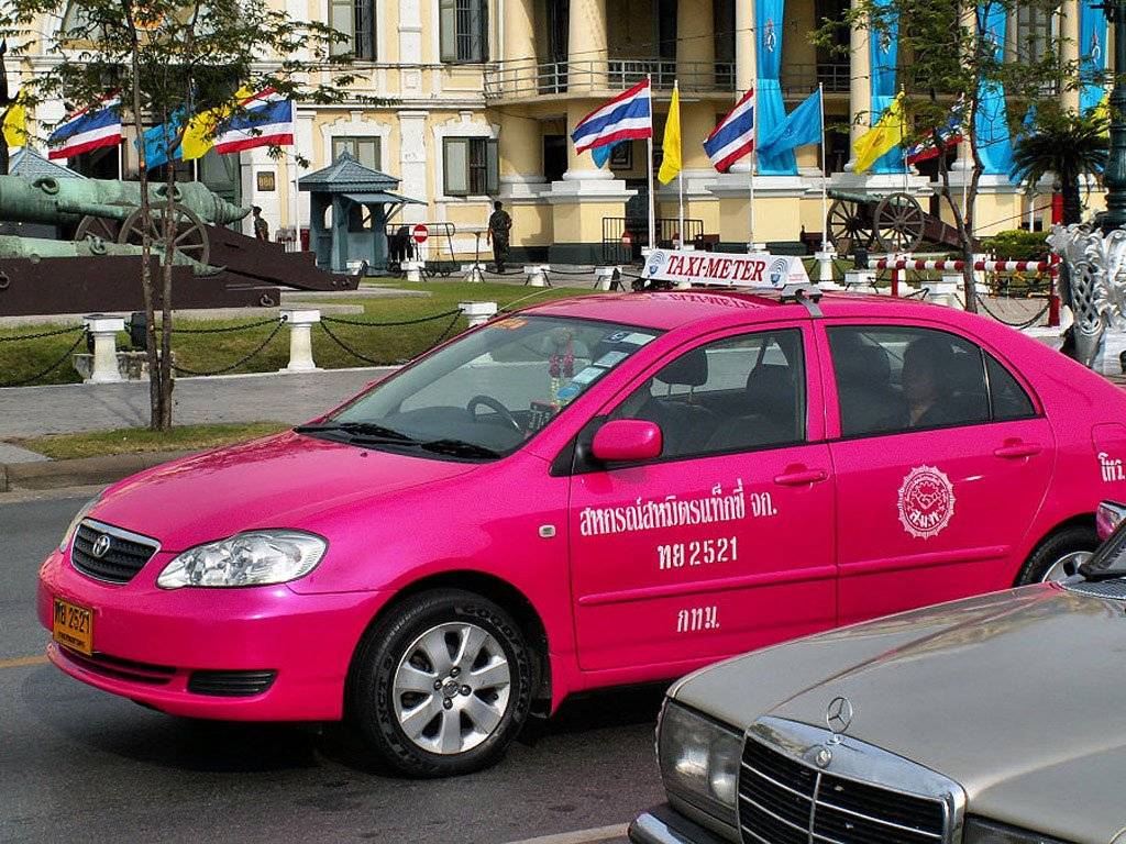 Приложения такси в таиланде