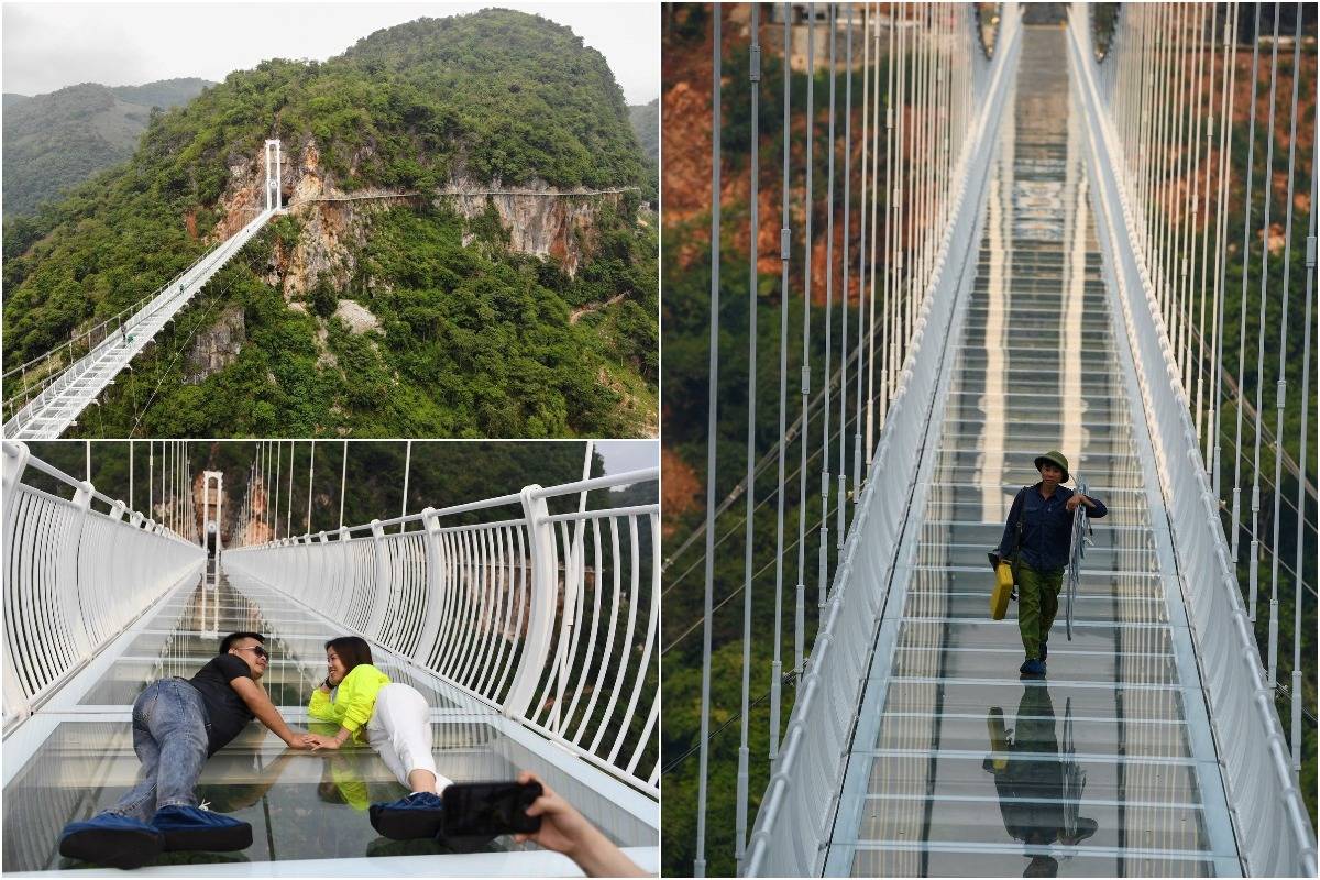 Три стеклянных моста во вьетнаме