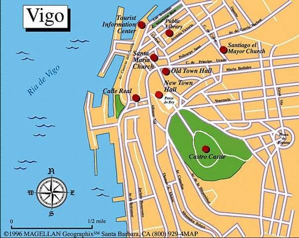 Виго (город) — испания — планета земля