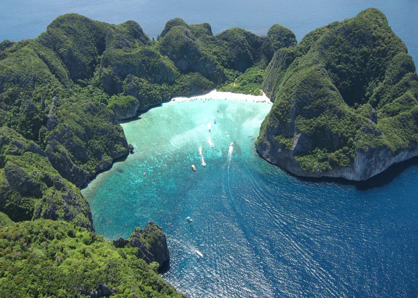 Майя бэй (maya bay) - место где снимали фильм "пляж" или экскурсия вокруг острова пхи-пхи