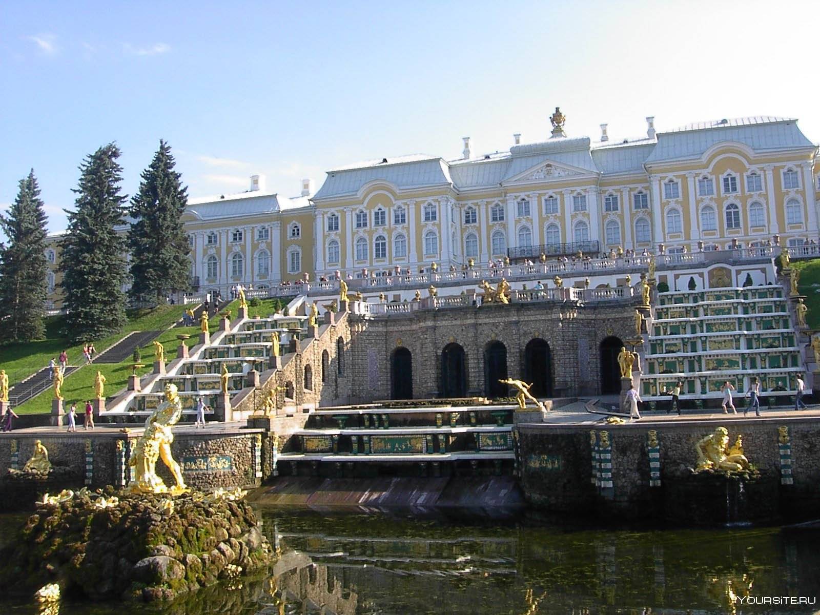 Петергоф фонтаны большой Петергофский дворец
