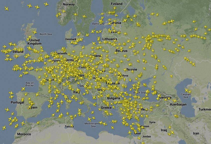 Флайтрадар (flightradar24) на русском - самолеты онлайн