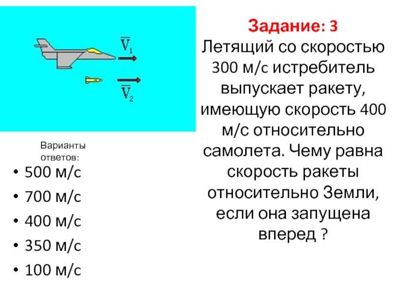 На какой скорости происходит взлет и посадка самолёта