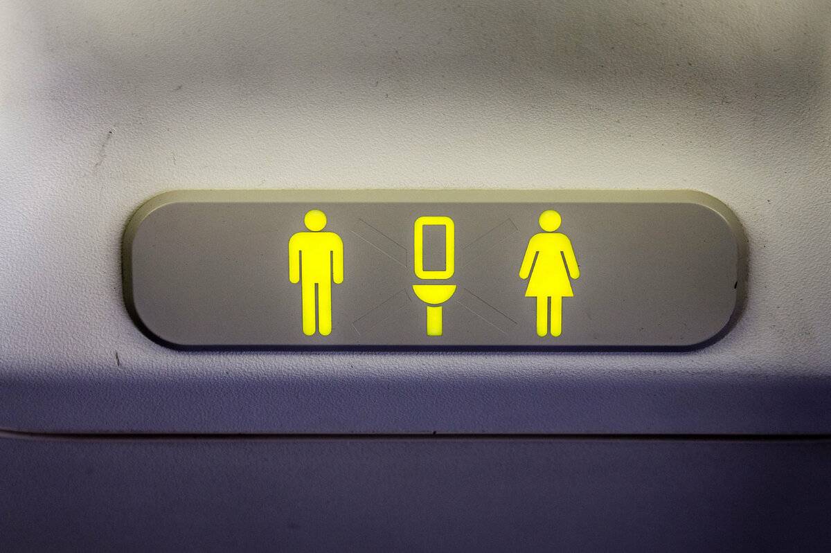 Туалет в самолете: как устроен, как пользоваться, принцип работы