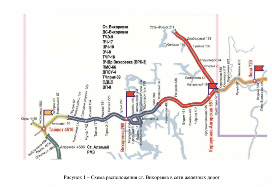 Карта города усть илимска