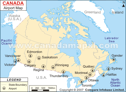 Список международных аэропортов в канаде - list of international airports in canada - abcdef.wiki