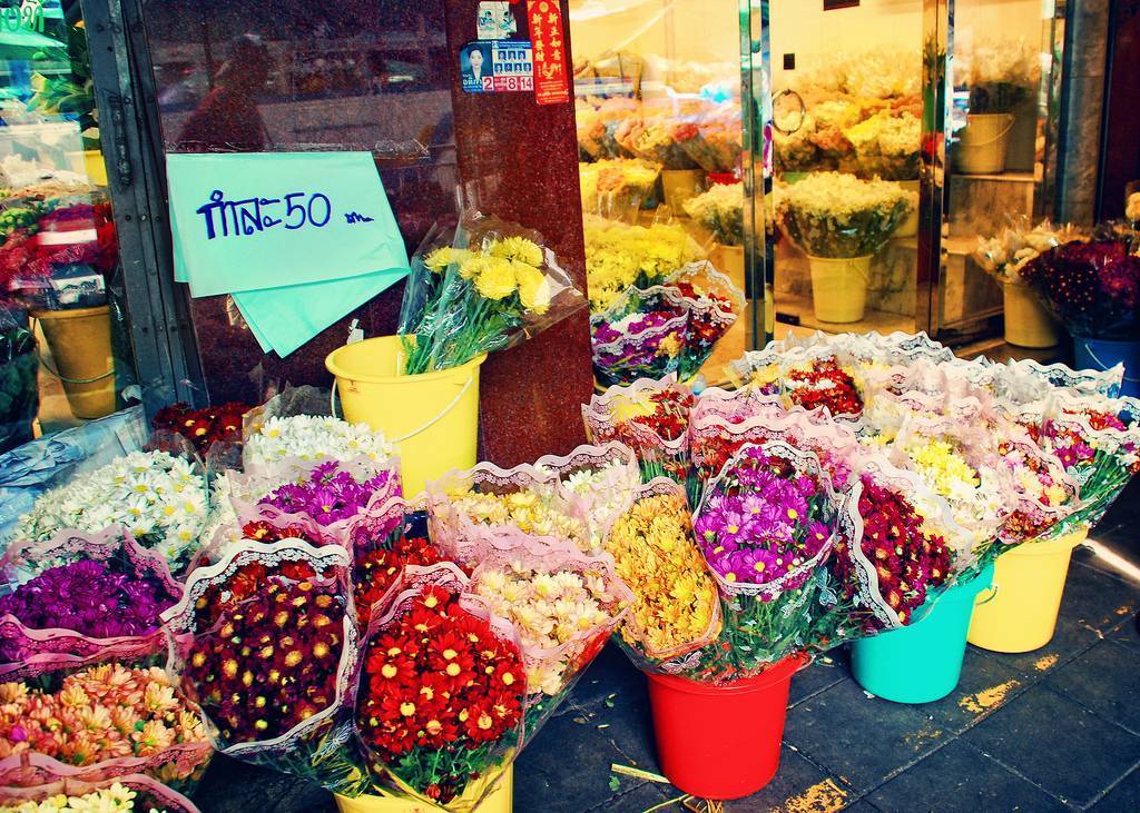 Цветы таиланда