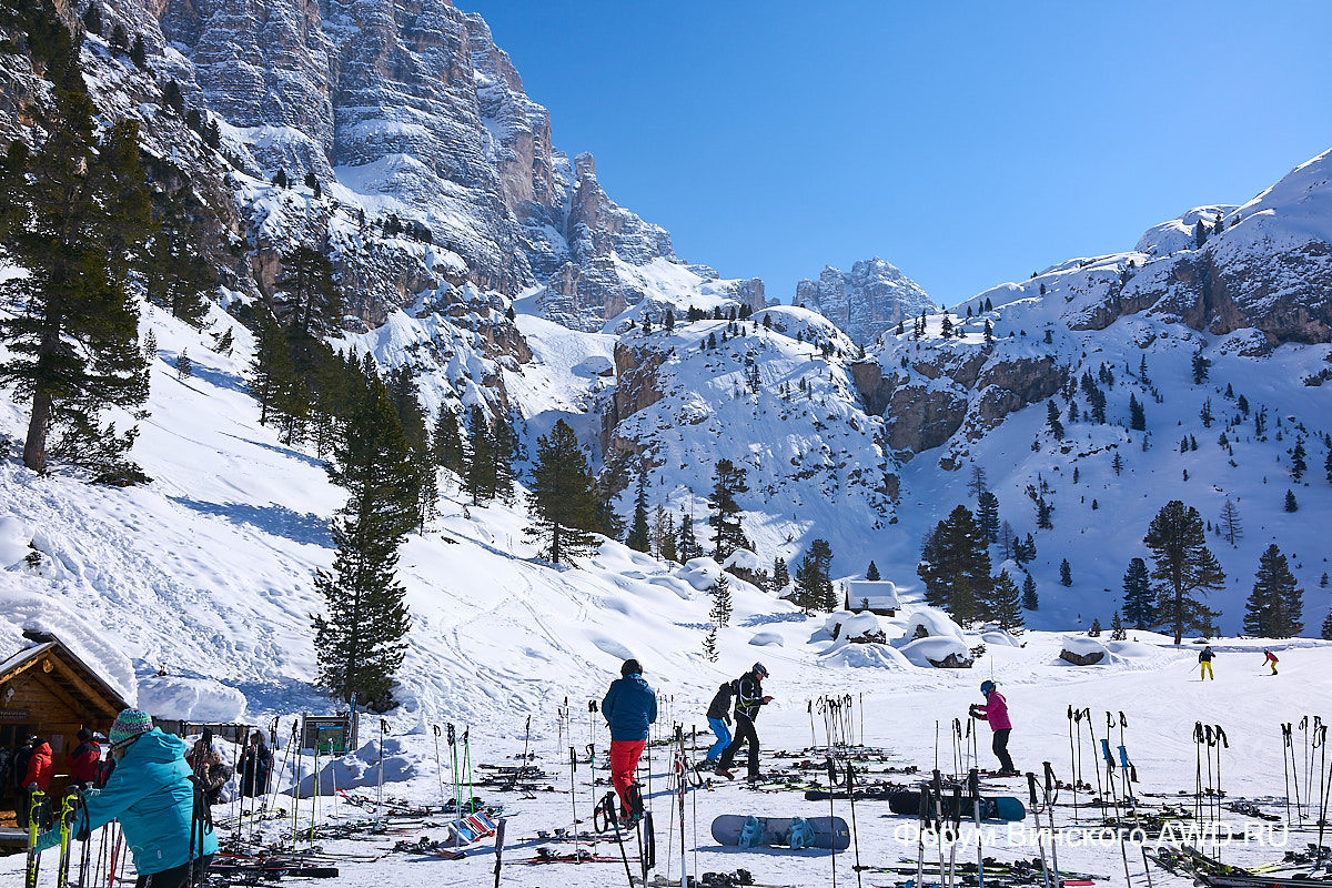 Доломитовые альпы в италии: отдых среди искрящегося снега