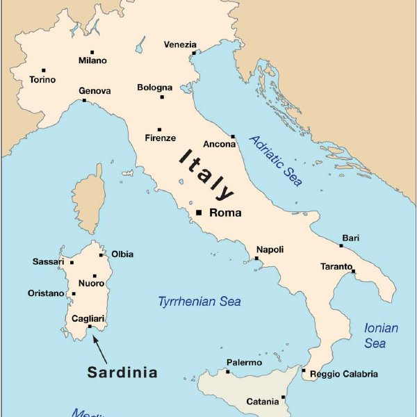 Остров сардиния - ступня всевышнего на итальянской земле