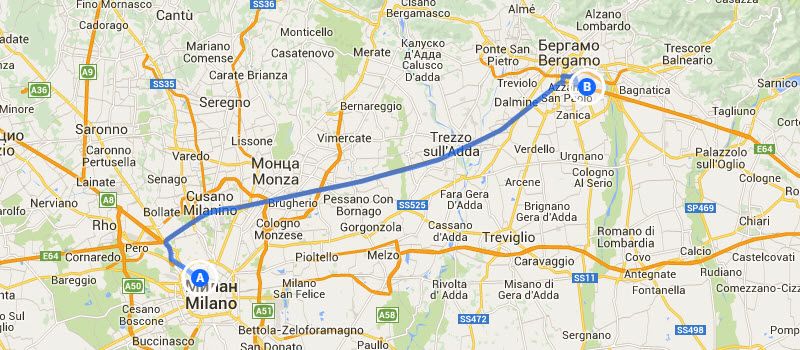 Как добраться из бергамо в венецию: поезд, автобус, такси, машина. расстояние, цены на билеты и расписание 2021 на туристер.ру