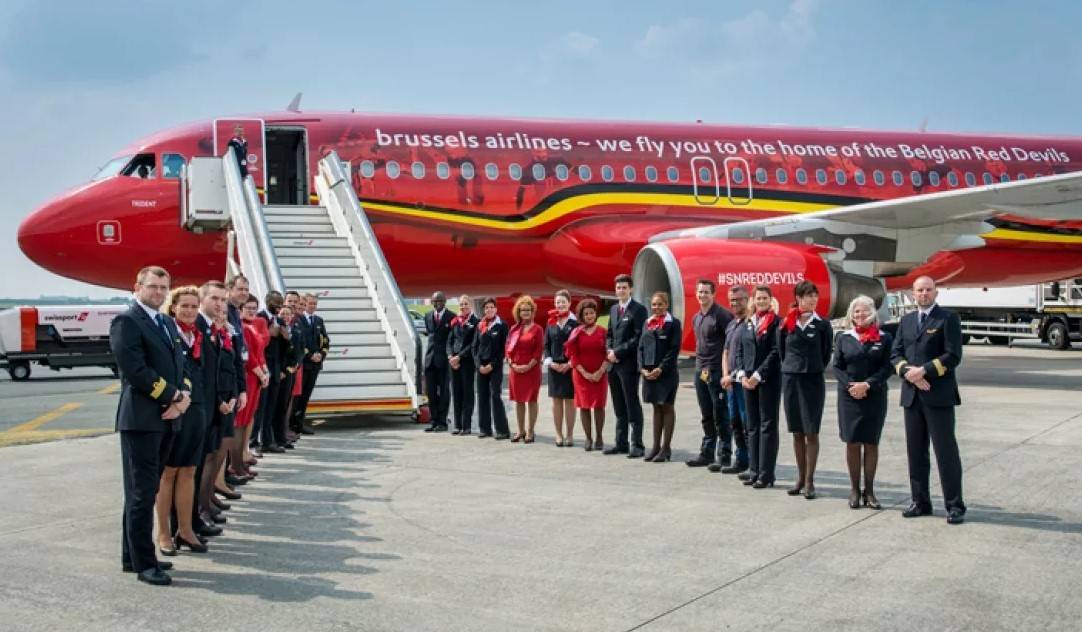 Brussels airlines (брюссельские авиалинии, iata: sn, 082)