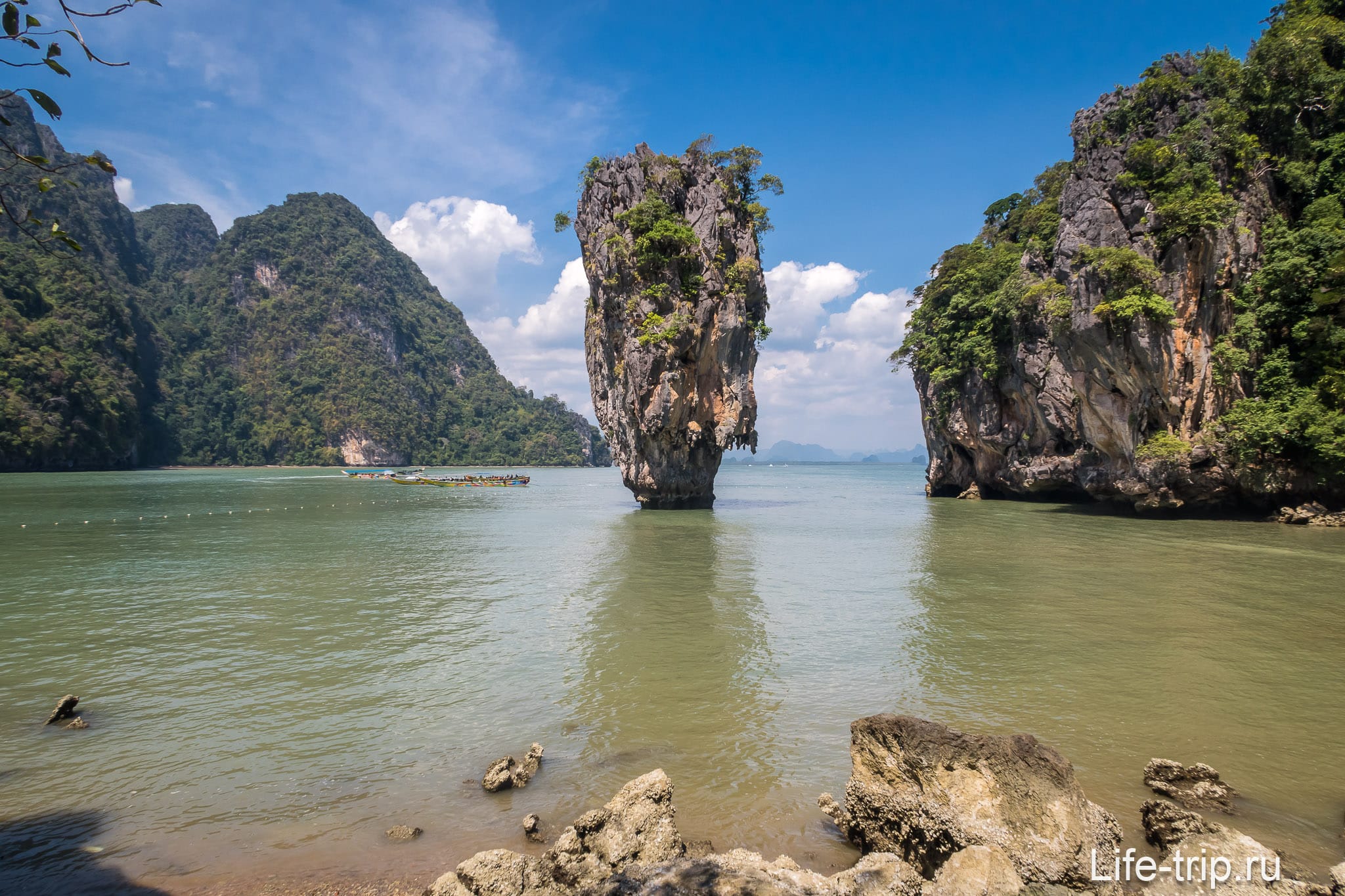 Экскурсия на острова джеймса бонда на каноэ  - s-thai.ru