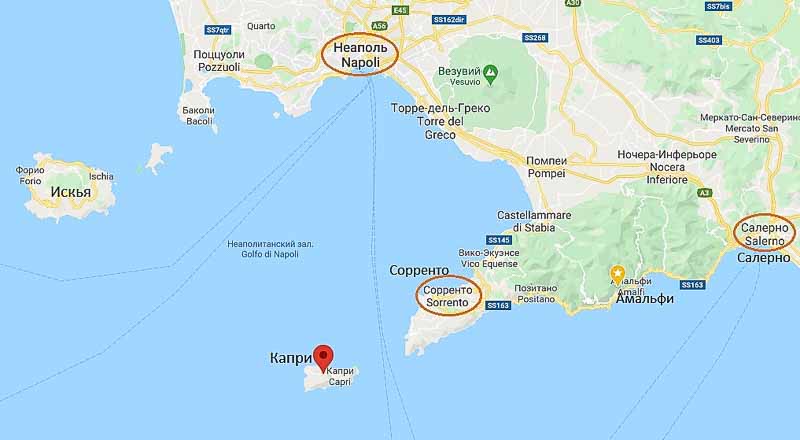 Все об острове капри в италии: где находится на карте, достопримечательности