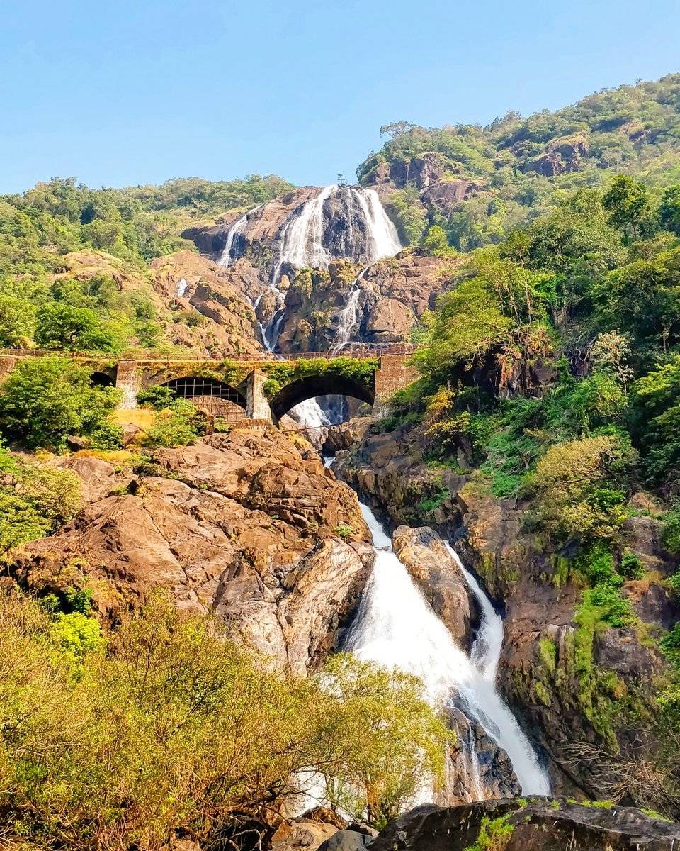 Водопад арвалем в гоа. индия. описание, координаты, фото