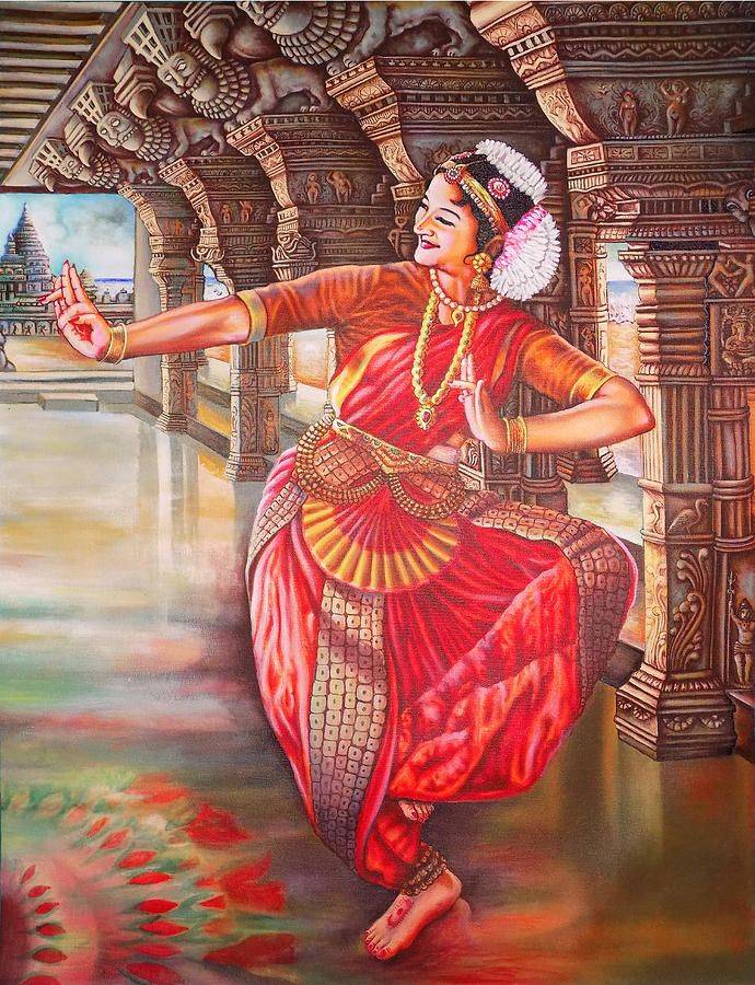 Классический индийский танец, как служение богу. бхаратнатьям