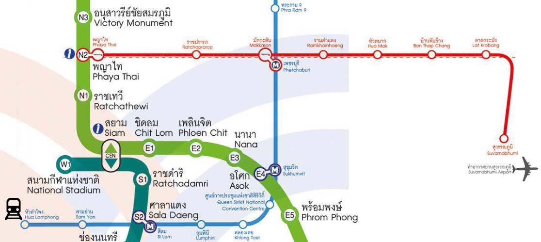 Как добраться из аэропорта бангкока в суварнабхуми центр города: на поезде, автобусе, такси, с помощью трансфера