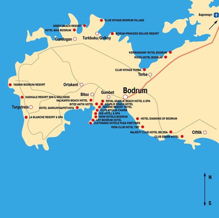 Бодрум на карте турции на русском языке с городами подробная карта
