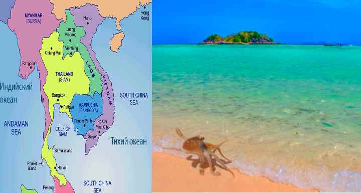 Какой океан в тайланде: описание, особенности и интересные факты :: syl.ru
